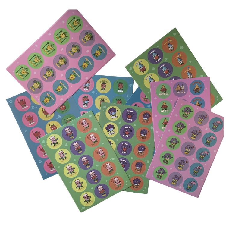 Scratch and Sniff Stickers With Long-lasting Fragrance