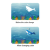 Water Sensitive Color Changing Card Stickers