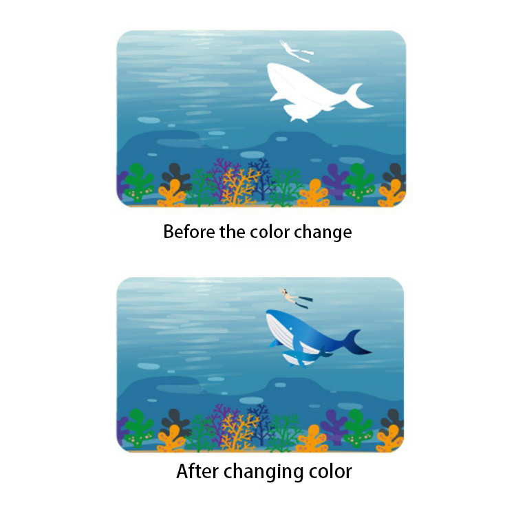 Water Sensitive Color Changing Card Stickers