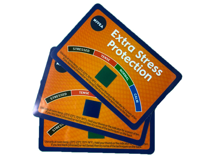 Advertisement PVC Color Changing Stress Test Card (2)