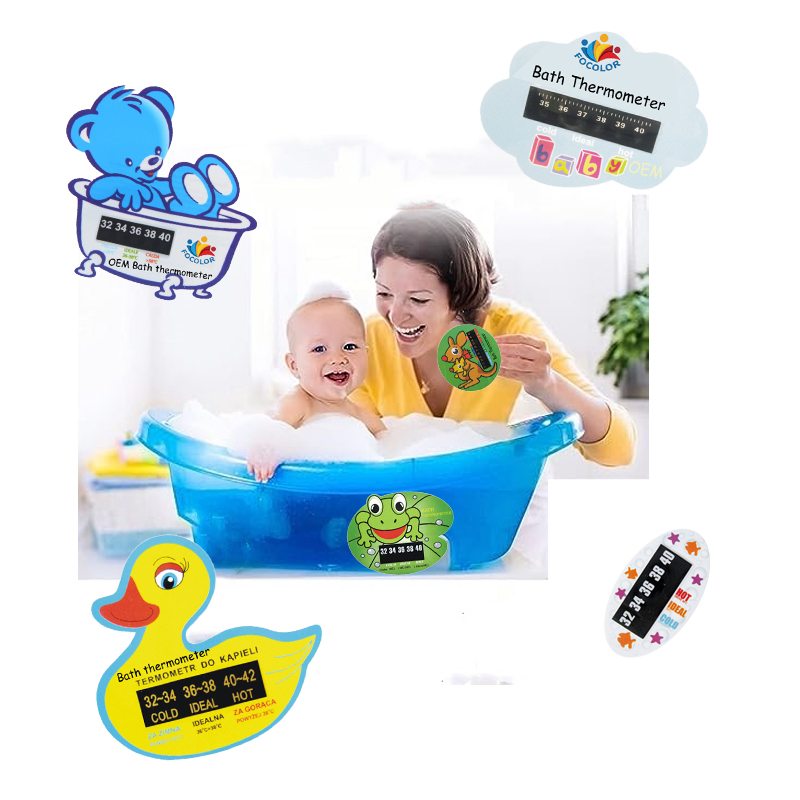 Baby Bath Water Thermometer Card (2)