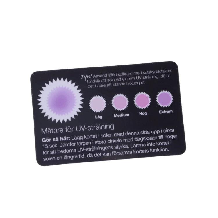 Printing Color Changing UV UVC Test Card