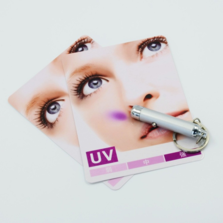 UV UVC Color Changing Test Card